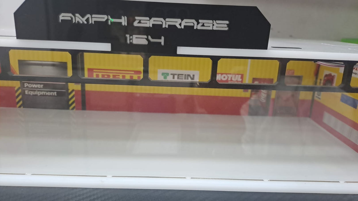 AMPHI GARAGE (DIORAMA SCENE) FOR 1/64 SCALE