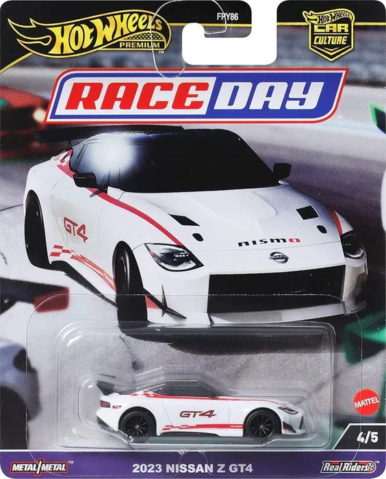HOT WHEELS RACE DAY 2023 NISSAN Z GT4 CAR CULTURE (9C1D)