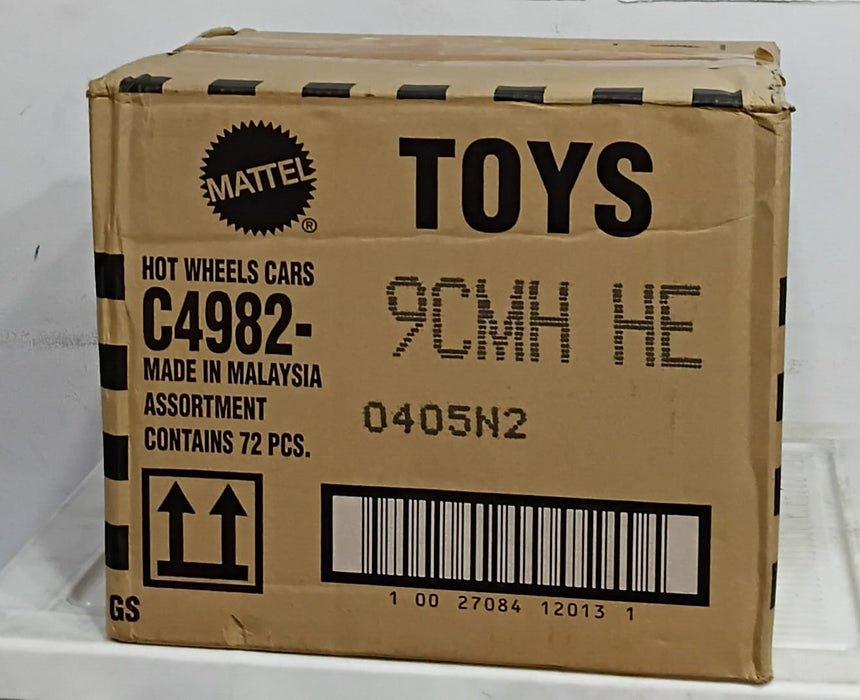 HOT WHEELS CASE-H MAINLINE (PACK OF 72) DIECAST