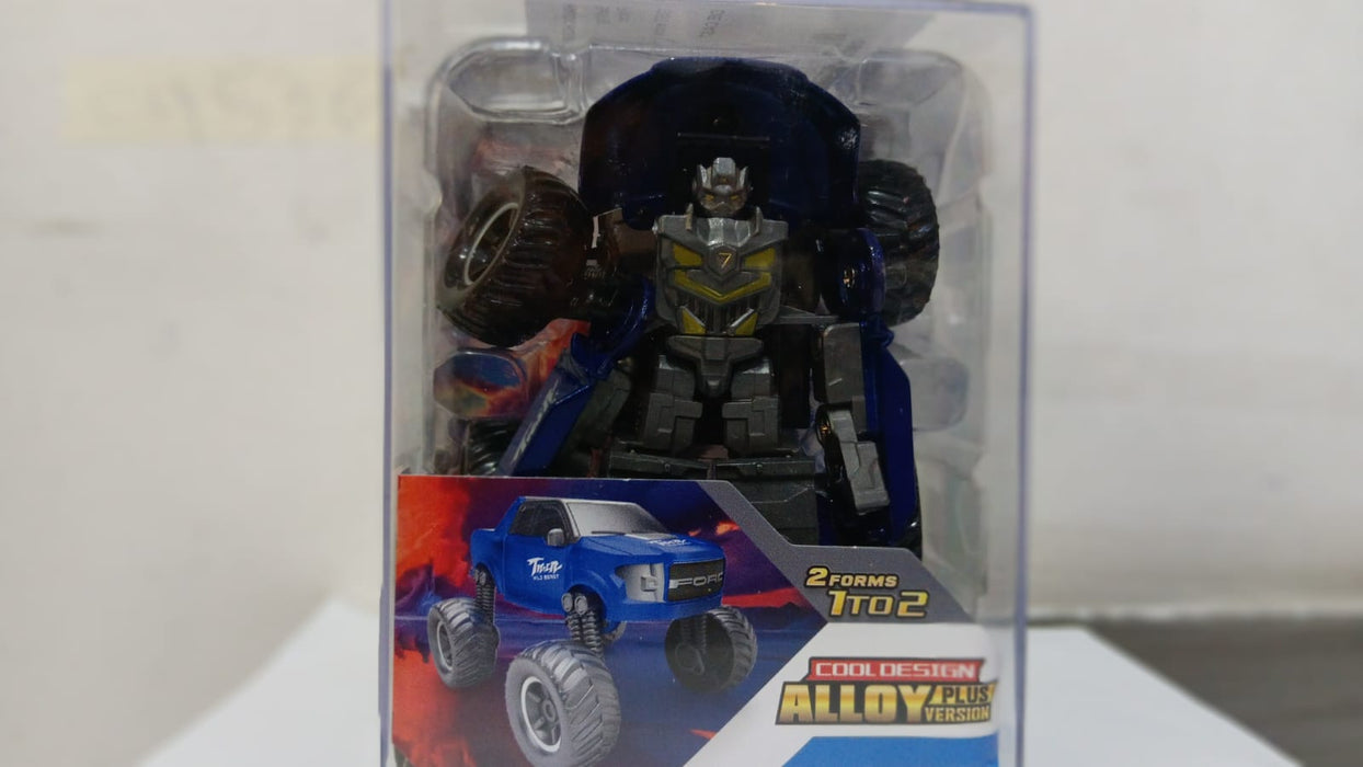 DIE CAST TRANSFORMING ROBOT TOYS DUAL ALLOY DEFORM METALBOY WITH MAGE VS EAGLE