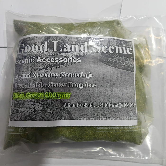 GRASS OLIVE GREEN FINE GOOD LAND SCENIC (ARTIFICIAL)