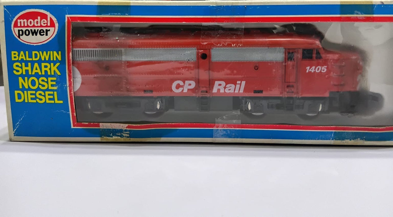 MODEL POWER HO SCALE BALDWIN SHARK NOSE DIESEL LOCOMOTIVE- CANADIAN PACIFIC-DUMMY