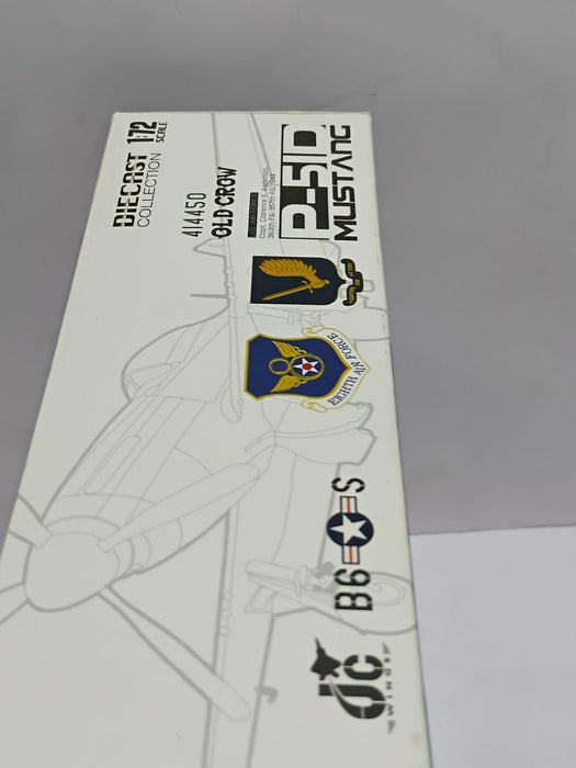JC Wings P-51D Mustang 1:72 Scale Diecast Airplane – US Air Force 357th FG 363rd FS (JCW-72-P51-004)