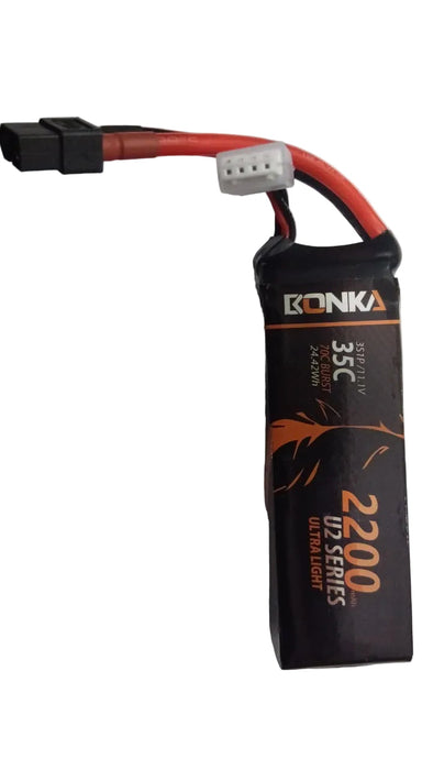 BONKA 11.1V 2200MAH 35C Lipo BATTERY