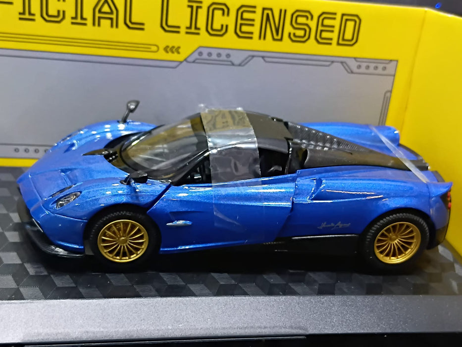 CCA PAGANI HUAYRA ROADSTER 1:32 DIECAST MODEL 88435 BLUE