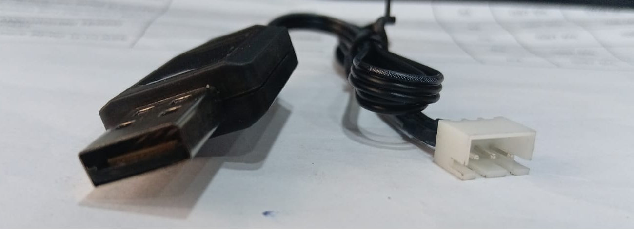 USB CHARGER INPUT 5V~1-2A OUTPUT 7.4V 800MA