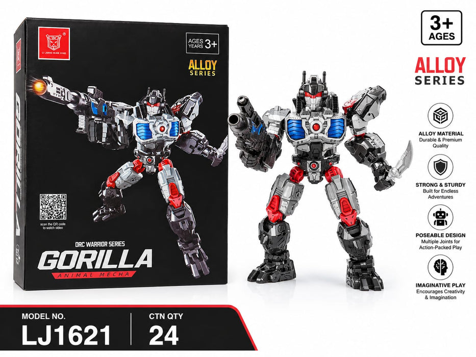 LiJiang Gorilla Leader  transforming action figure (model LJ1621)