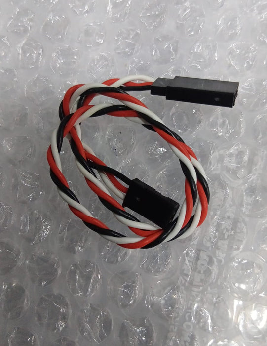SAFECONNECT TWISTED 30CM 22AWG SERVO LEAD EXTENTION (FUTABA) CABLE