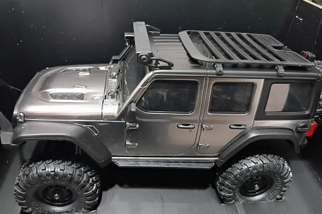 APEX RACING RALLY HB-R1606 1:16 2.4G 4WD IPX4 WATER PROOF RTR R/C CAR SILVER COLOR