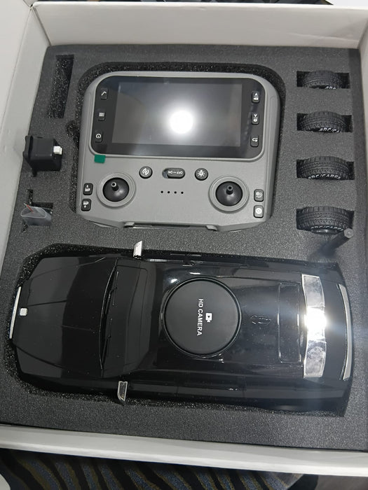 TELECAR 1/18 SCALE WITH HD CAMERA RC CAR BLACK