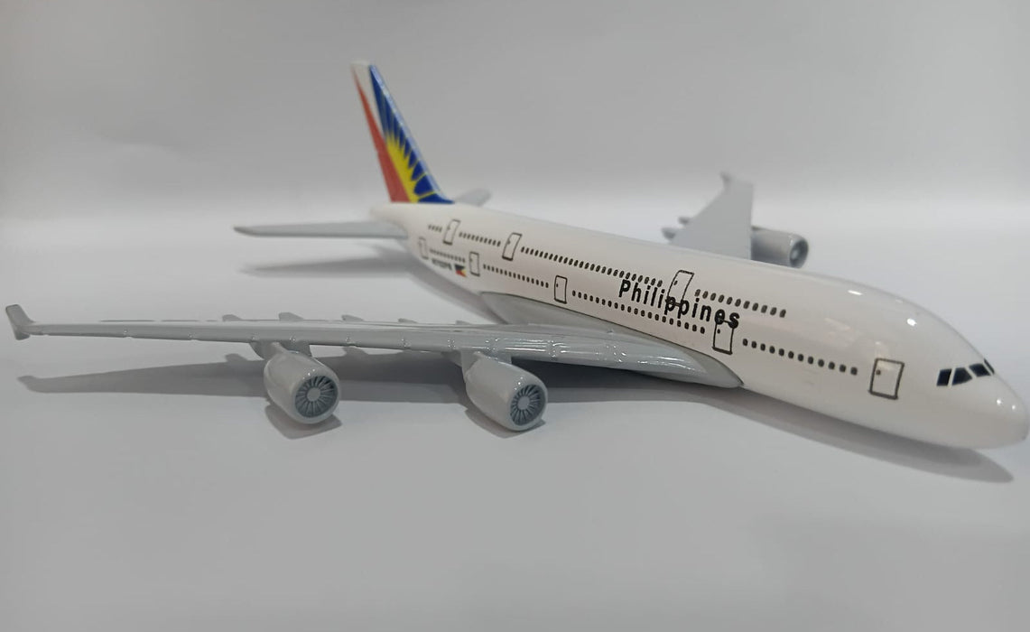 AIRPLANE METAL DIECAST PHILIPPINES N752PR A380 16CM