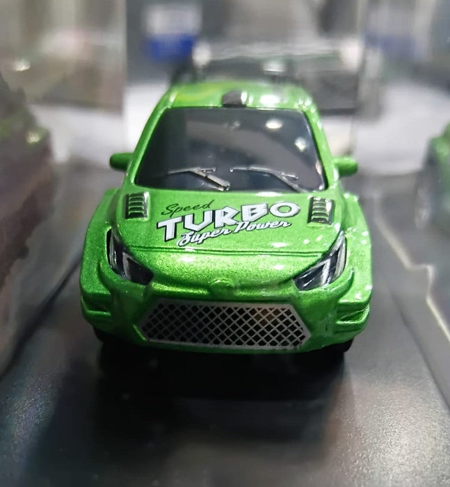MINI RC CAR SMALL POCKET 1:64 (TURBO SUPER POWER) MODEL HG4-219
