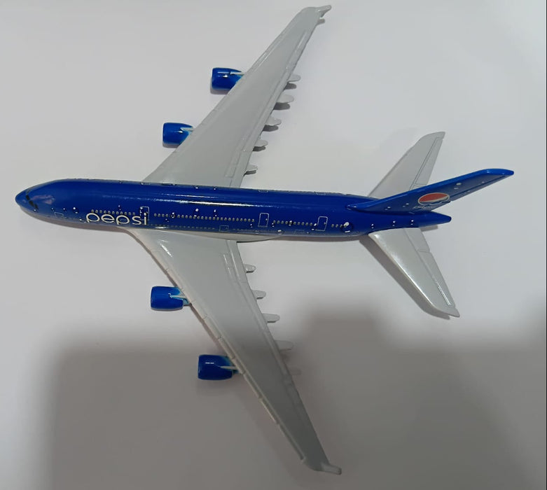 AIRPLANE METAL DIECAST PEPSI A380 16CM