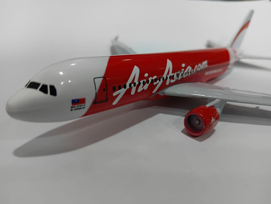 Airplane Diecast Air Asia A380 16Cm