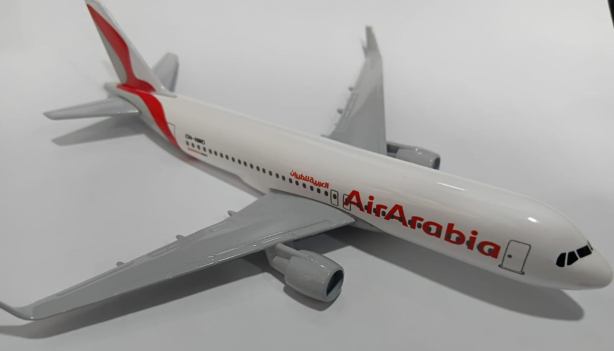 AIRPLANE DIECAST AIR ARABIA A320 16CM