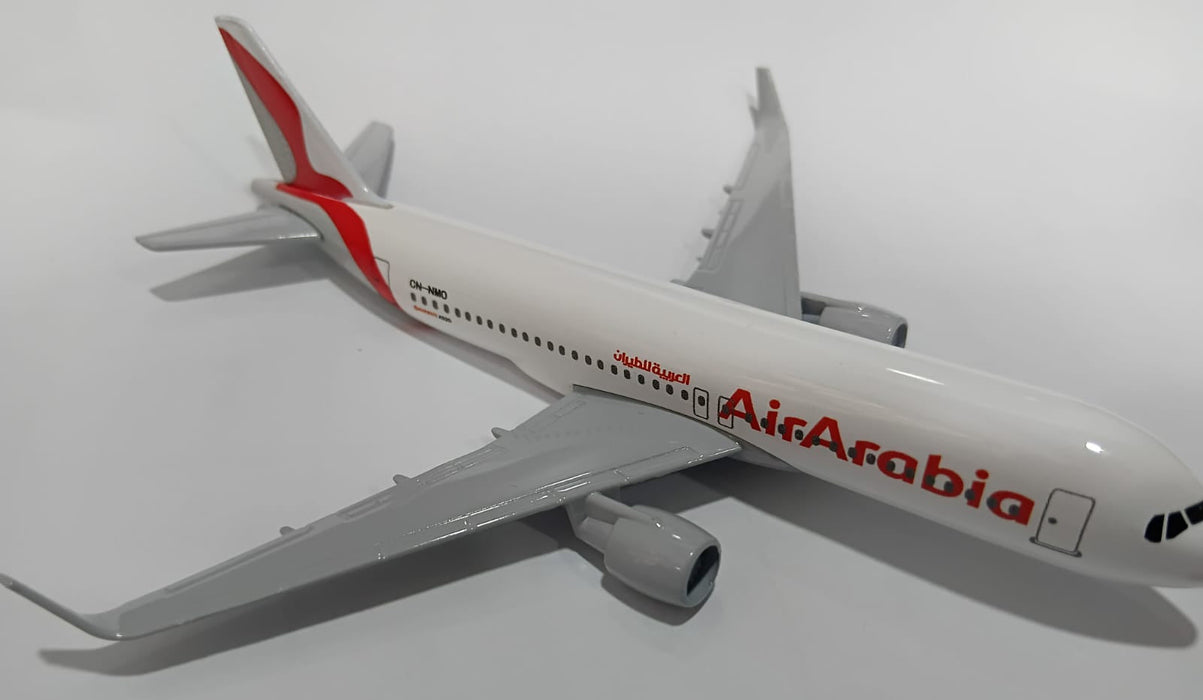 AIRPLANE DIECAST AIR ARABIA A320 16CM