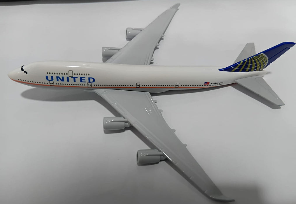 AIRPLANE DIECAST UNITED N199UA A380 16CM