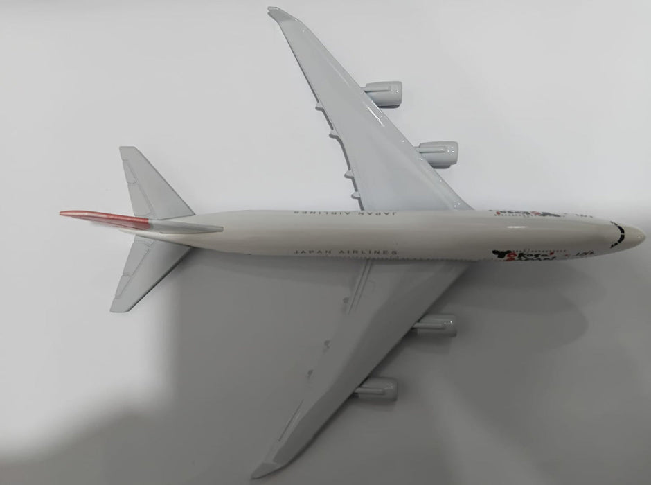AIRPLANE DIECAST JAPAN AIRLINE YOKOSI JAL BOEING 747-400 16CM