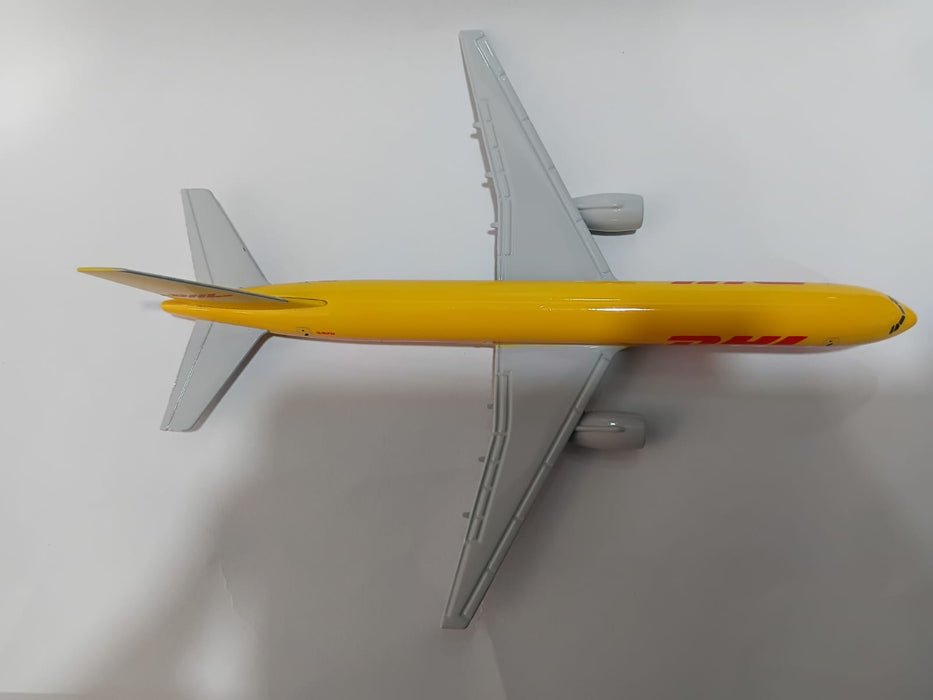 AIRPLANE METAL DIECAST DHL G-BIKM A380 16CM