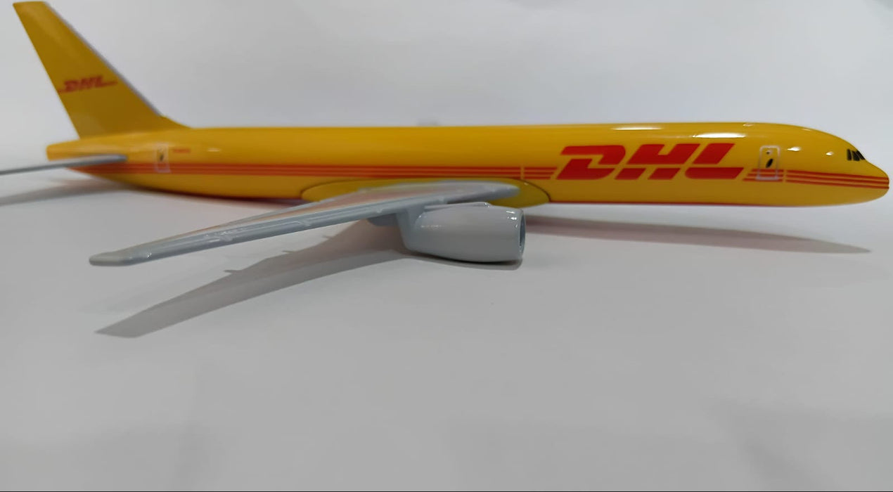 AIRPLANE METAL DIECAST DHL G-BIKM A380 16CM