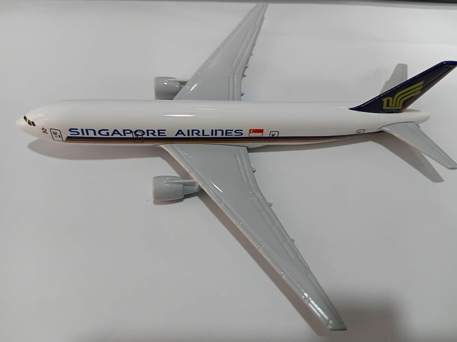 AIPLANE DIECAST SINGAPORE AIRLINE 9V-SWY 16CM