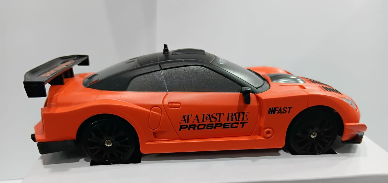 RACING RALLY SC24A05-1 1/24 2.4GHZ 4WD R/C DRIFT CAR ORANGE COLOR