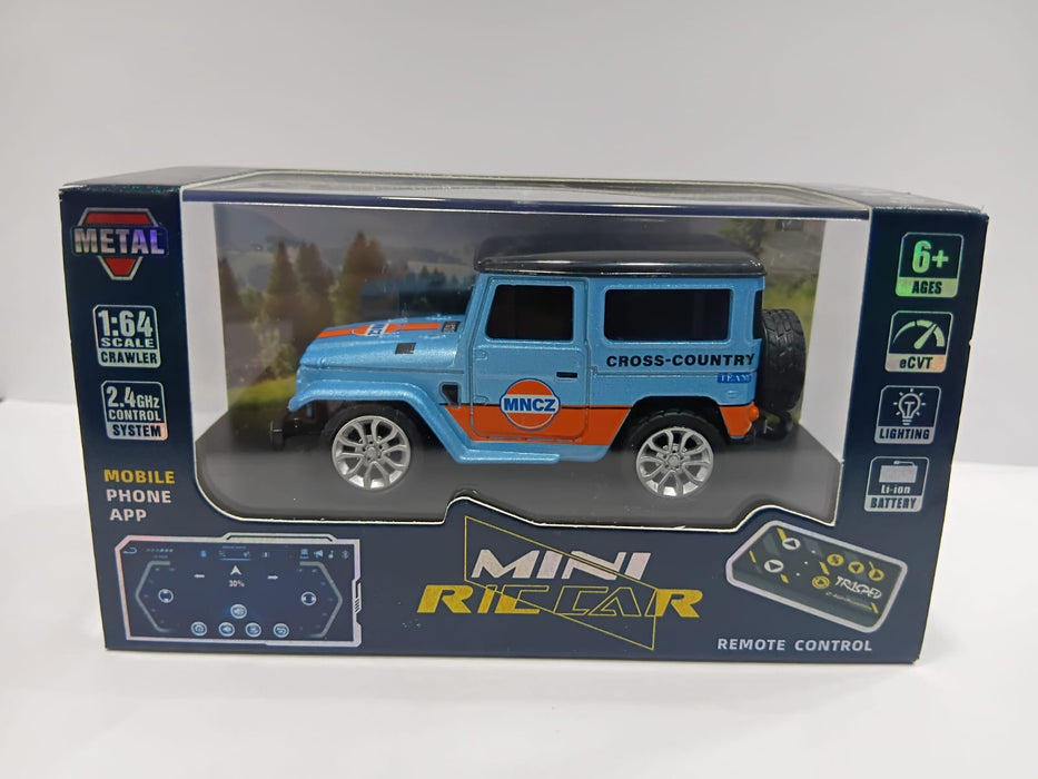 MINI RC CAR SMALL POCKET 1:64 (CROSS COUNTRY MNCZ) MODEL HG4-220