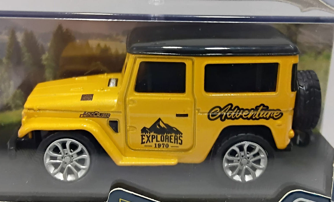 MINI RC CAR SMALL POCKET 1:64 (ADVENTURE EXPLORERS 1970) MODEL HG4-220