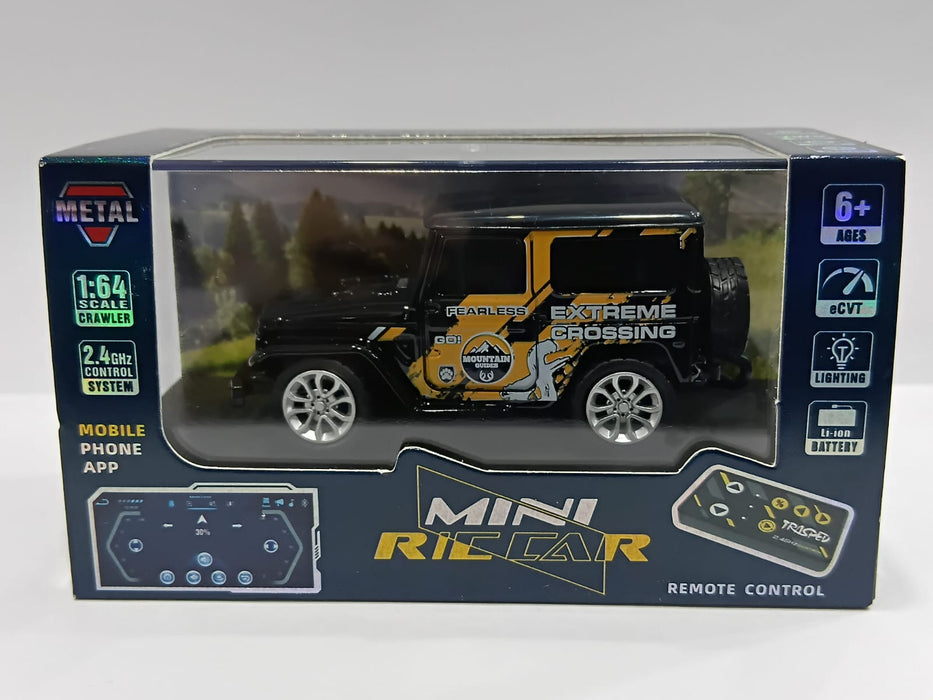 MINI RC CAR SMALL POCKET 1:64 (EXTREME CROSSING) MODEL HG4-220