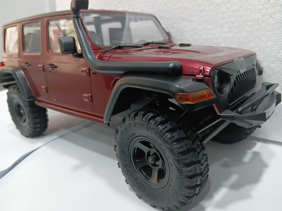 THUNDERSTORM EZ11804R 1/18 2.4GHZ 3CH R/C CRAWLER RED COLOR