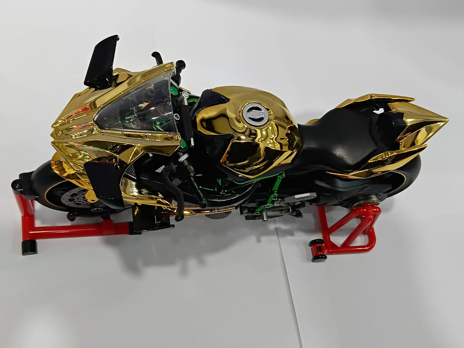 DIE CAST 1/10 0754-1A ALLOY SPRAY SPEED KAWASAKI MOTORCYCLE