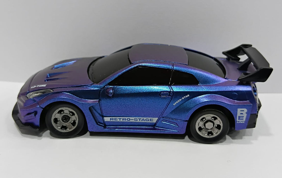 MINI R/C 3601 1:64 2.4GHZ RTR HEADLAMP CHASSIS LIGHT DRIFT CAR BLUE COLOR