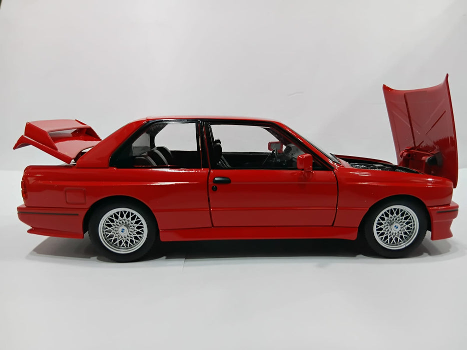 DIE CAST 1:24 1900-440 BMW MINI MODELLING TIDE DESIGN WITH PULL BACK LIGHTING FUNCTION RED COLOR