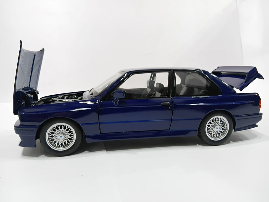DIE CAST 1:24 1900-440 BMW MINI MODELLING TIDE DESIGN WITH PULL BACK LIGHTING FUNCTION PURPLE COLOR