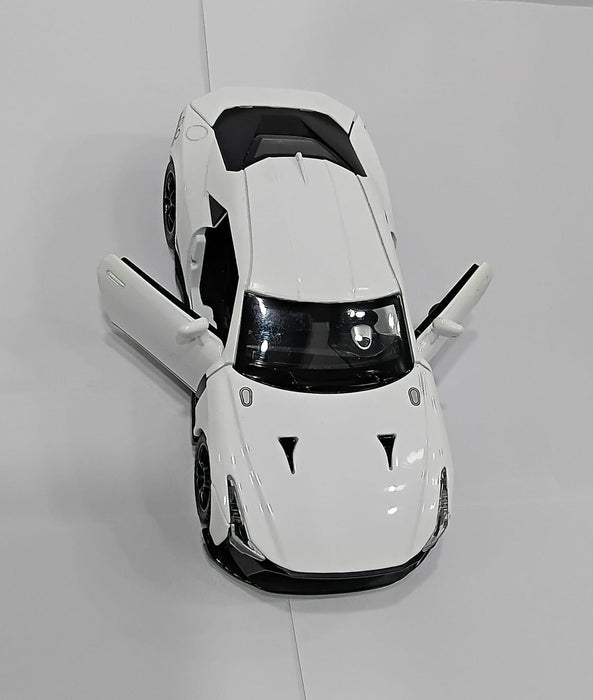 NISSAN GT-R50 D21012 1/32 ALLOY CAR DIECAST MODEL WHITE COLOR
