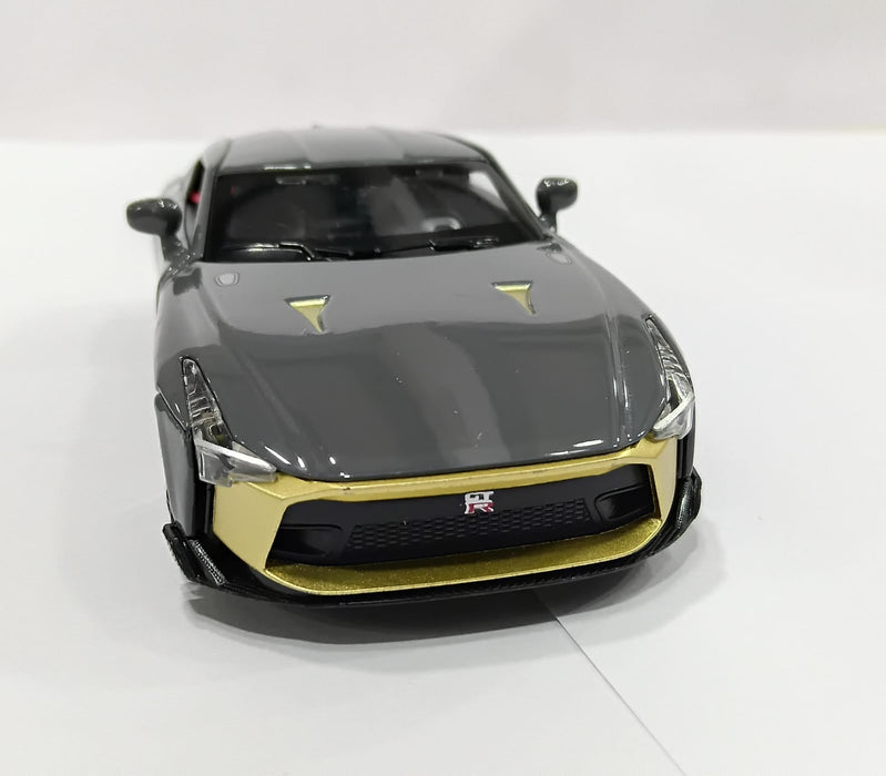 NISSAN GT-R50 D21012 1/32 ALLOY CAR DIECAST MODEL GREY COLOR