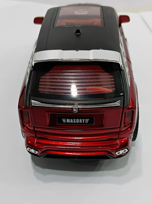 ROLLS-ROYCE CULLINAN MANSORY B3213 1/32 DIECAST METAL MODEL RED COLOR