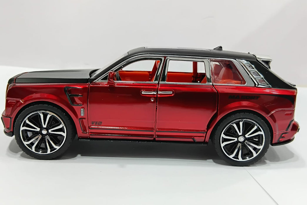 ROLLS-ROYCE CULLINAN MANSORY B3213 1/32 DIECAST METAL MODEL RED COLOR