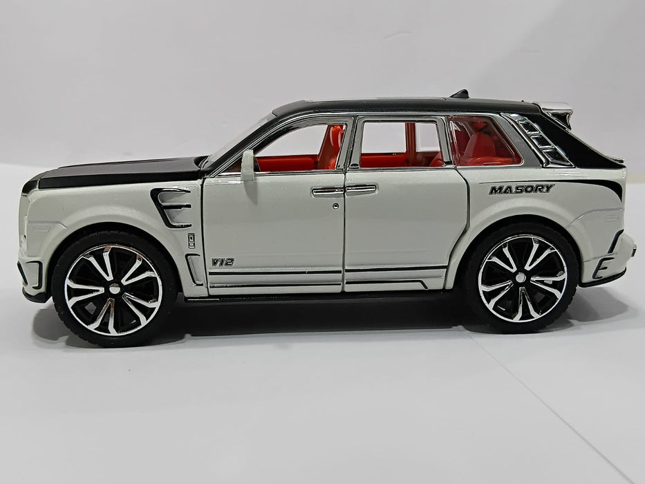 ROLLS-ROYCE CULLINAN MANSORY B3213 1/32 DIECAST METAL MODEL WHITE COLOR