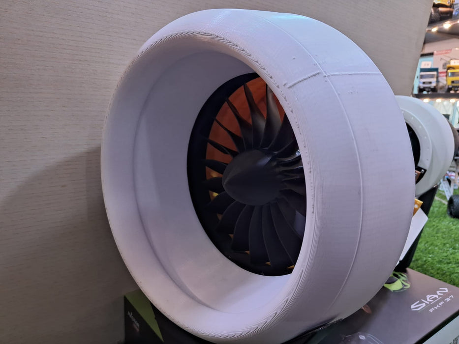 3D PRINTED AIRBUS A320 JET ENGINE PW-1000G (27" L * 12" DIA)