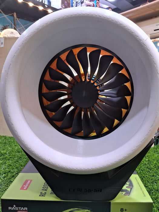 3D PRINTED AIRBUS A320 JET ENGINE PW-1000G (27" L * 12" DIA)
