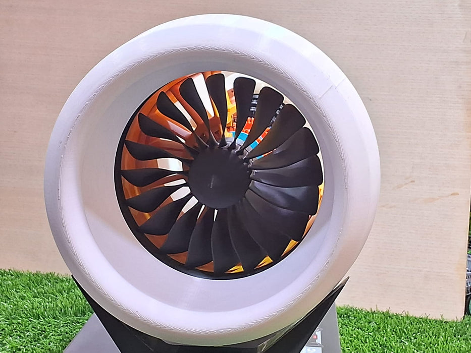 3D PRINTED AIRBUS A320 JET ENGINE PW-1000G (27" L * 12" DIA)