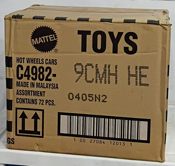HOT WHEELS CASE-H MAINLINE (PACK OF 72) DIECAST