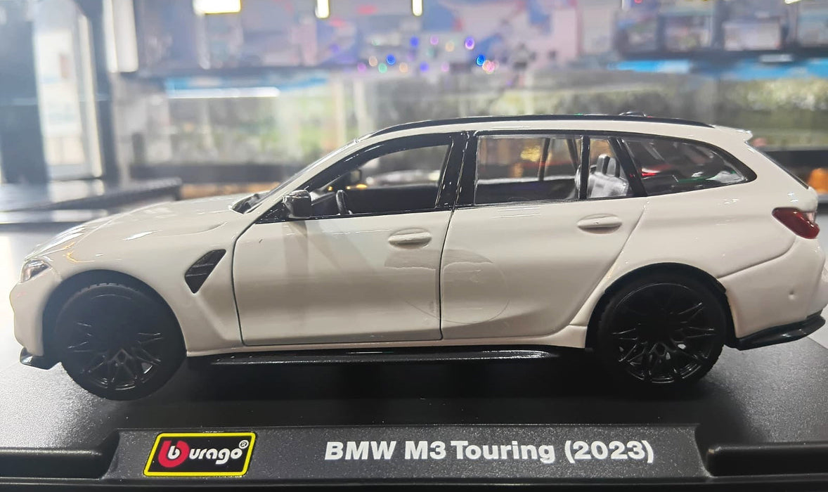 BBURAGO 18-91112WT 1/24 BMW M3 TOURING (2023) DIE-CAST WHITE