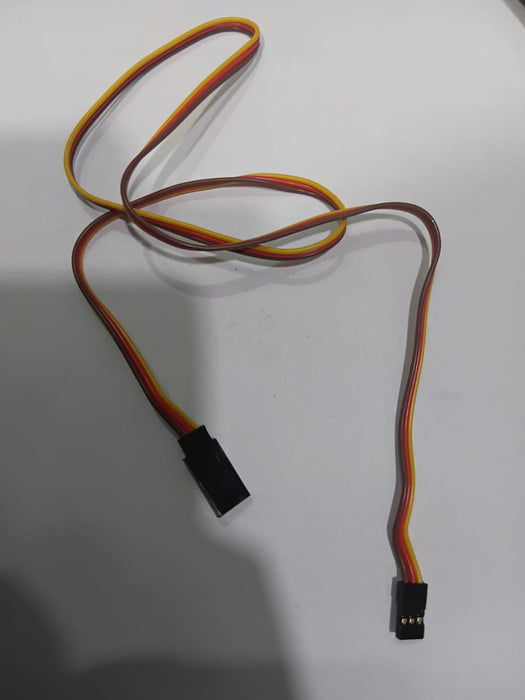 SAFECONNECT FLAT 60CM 22AWG SERVO LEAD EXTENSION (JR) CABLE