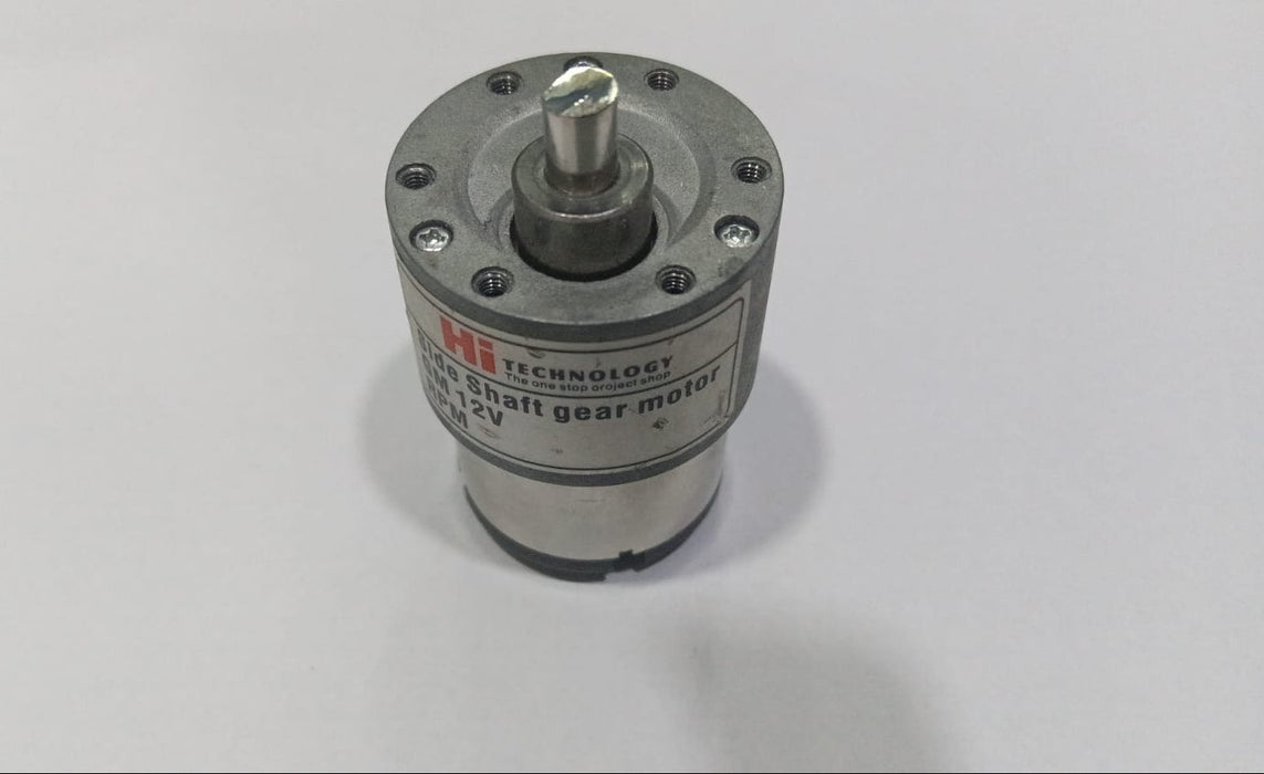 HI-TECHNOLGY SIDE SHAFT GEAR MOTOR GM 12V RPM-10