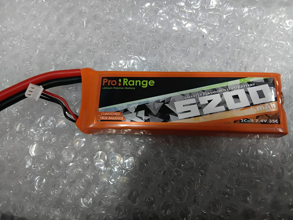 PRO-RANGE 7.4V 5200MAH 35C 2S LIPO BATTERY