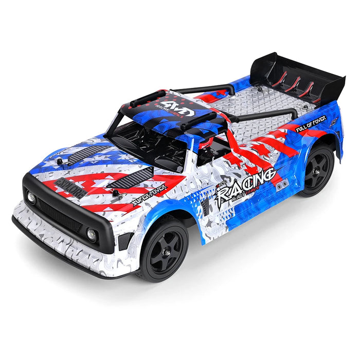 WLTOYS XK 124020 BRUSHLESS REMOTE CONTROL CAR 1:12 4WD 2.4G RTR RC DRIFT CAR YELLOW-BLUE