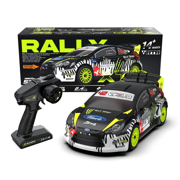 RLAARLO XTS-F10Z A METAL ALLOY BRUSHLESS RTR 4WD RC RALLY CAR