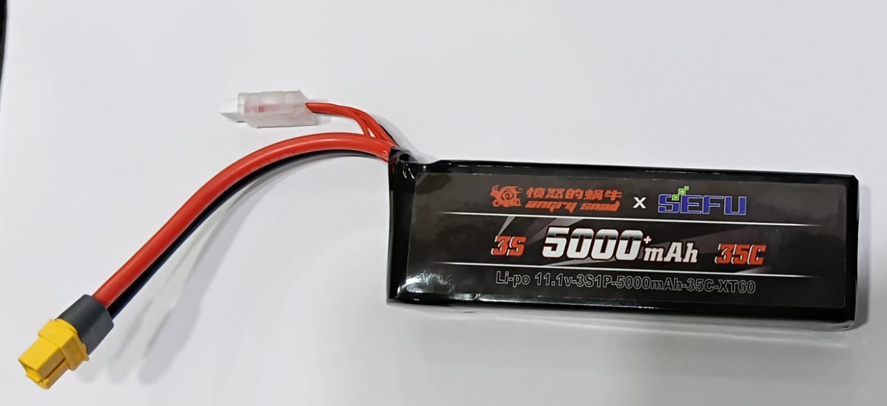LIPO 11.1V 3S 35C 5000MAH BATTERY XT60 PLUG MJX HYPER GO